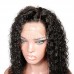 13x4 Virgin Human Hair Jerry Curly Lace Front Wigs 180% Density